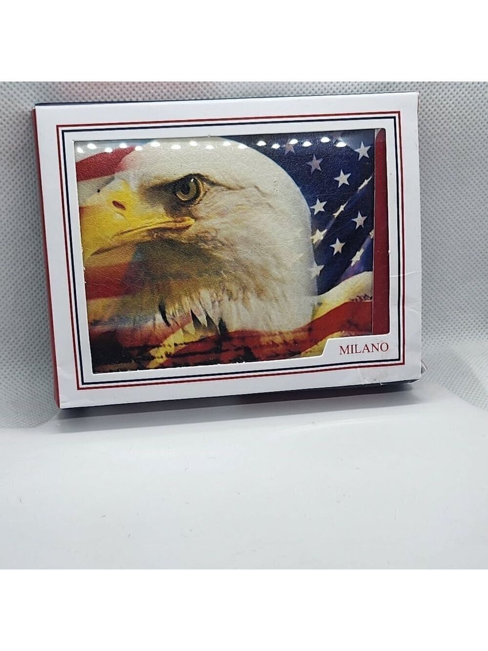Brand New  Eagle w/ American Flag Wallet